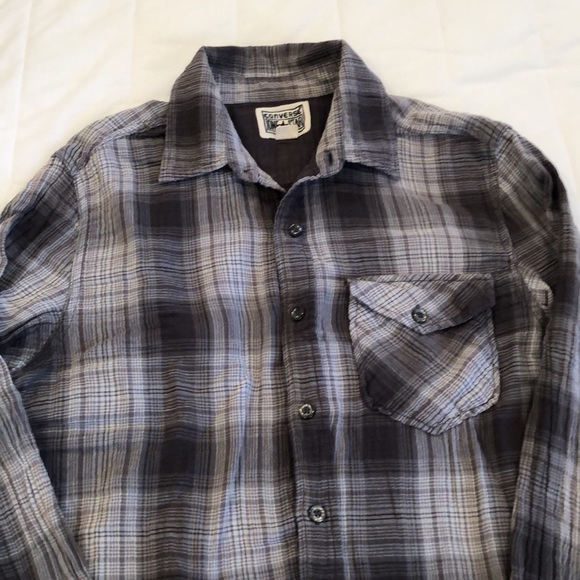 Converse men’s casual button down shirt sz S - Picture 5 of 8